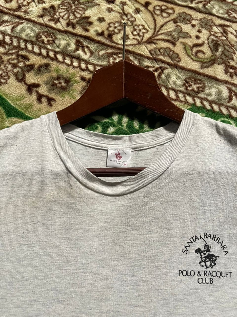 Vintage K6-20 SANTA BARBARA POLO single stich made in japan Size US L / EU 52-54 / 3 - 7 Thumbnail