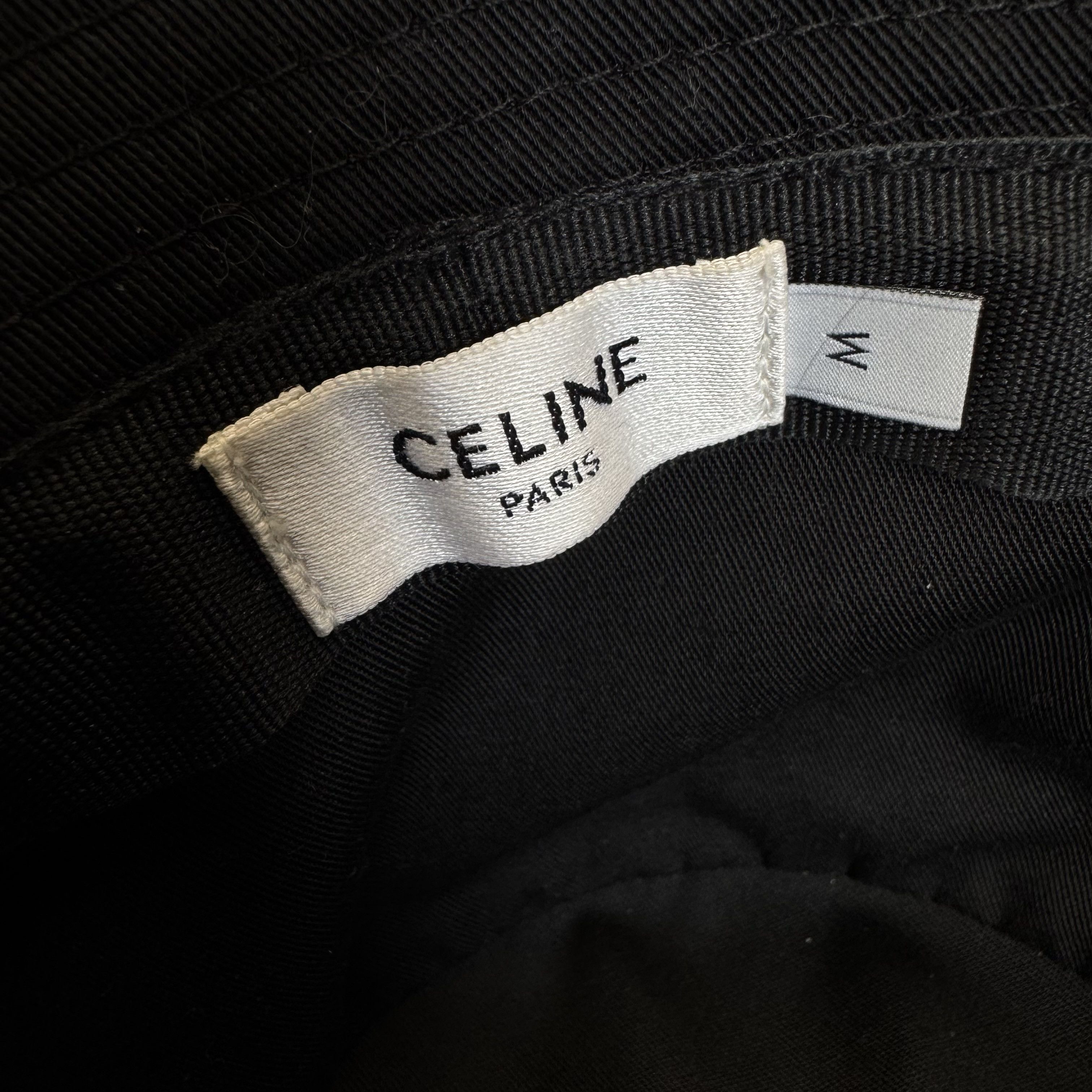 Celine CELINE RHINESTONES BUCKET HAT BLACK Size ONE SIZE - 4 Thumbnail