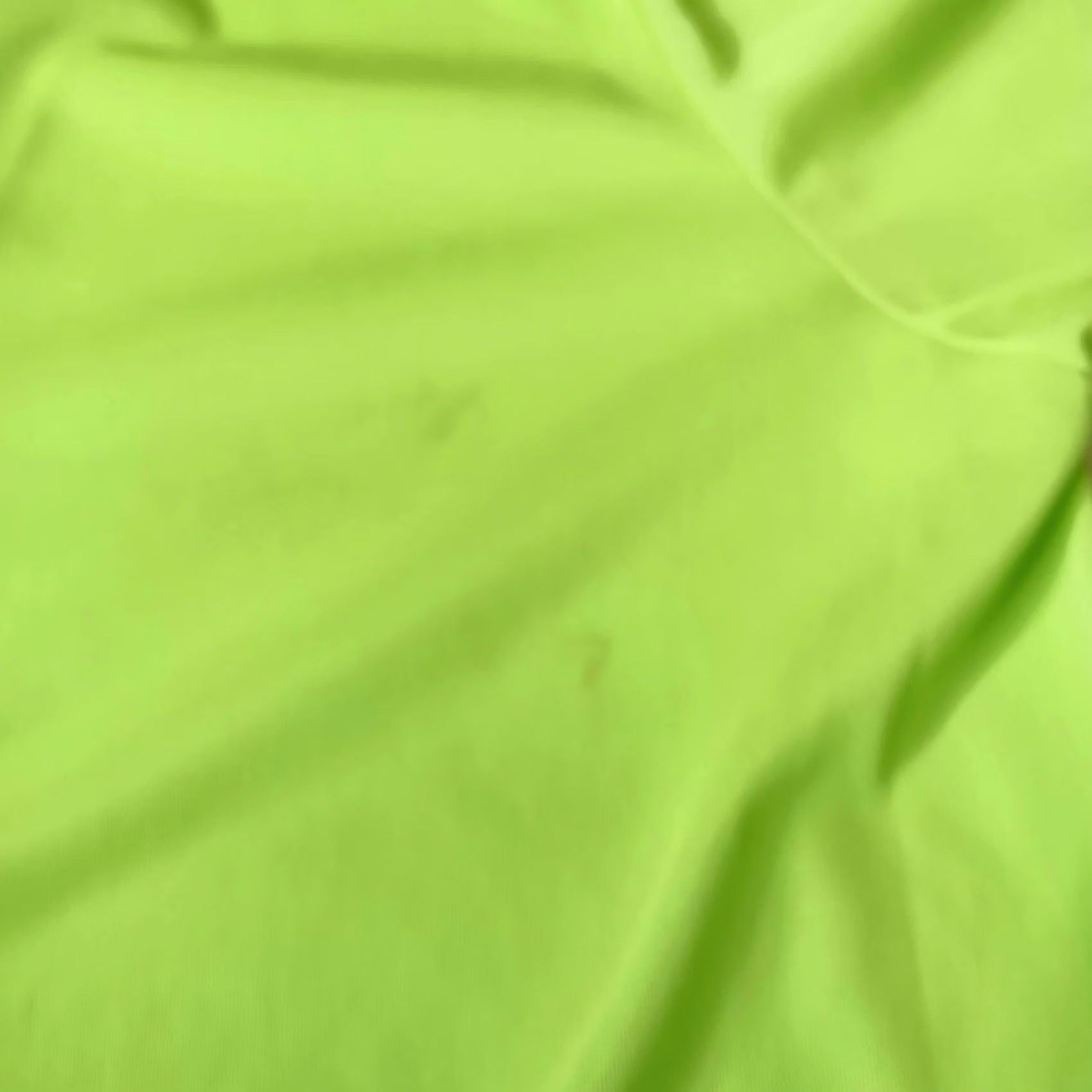 Vintage VINTAGE Green Nylon Nightgown Large Green Nylon Button Long Slv Knee Length Flaws READ Girls Womens 32 39" bust 32" shoulder to hem Size ONE SIZE - 4 Thumbnail