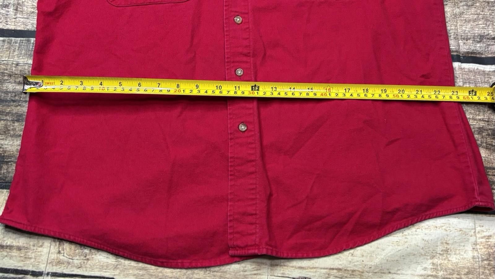 Other Backpacker Sportswear Shirt Mens Large Chamois Cloth Cotton Size US L / EU 52-54 / 3 - 11 Thumbnail