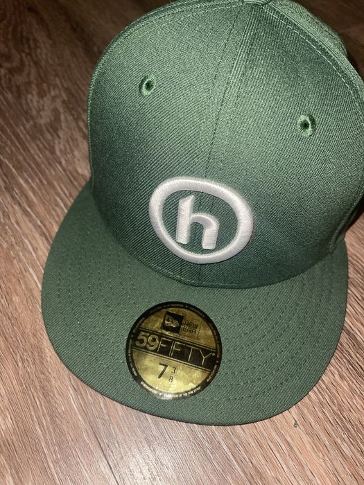 HIDDEN H Logo New Era Fitted Green 7 3/8 | Grailed