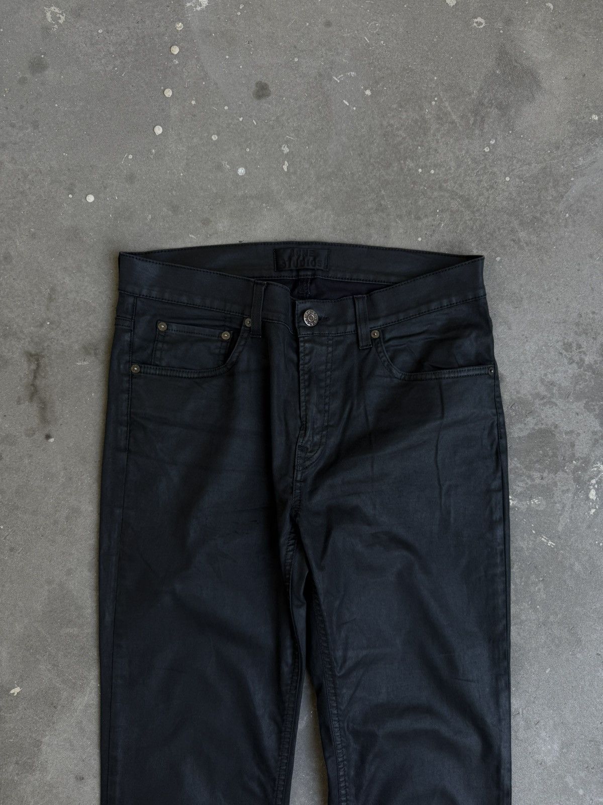 Acne Studios Acne Studios Ace Pleather Faux Leather Hedi Slimane waxed Size US 32 / EU 48 - 4 Thumbnail