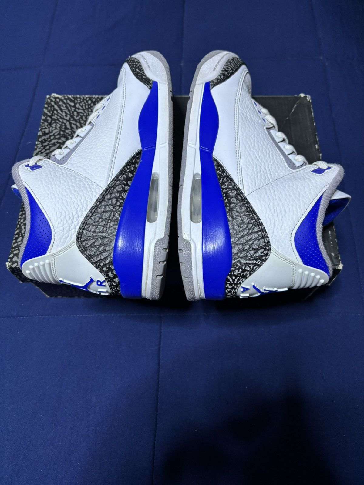 Jordan Brand Jordan 3 Retro Racer Blue 2021 Size 9 Size US 9 / EU 42 - 2 Thumbnail