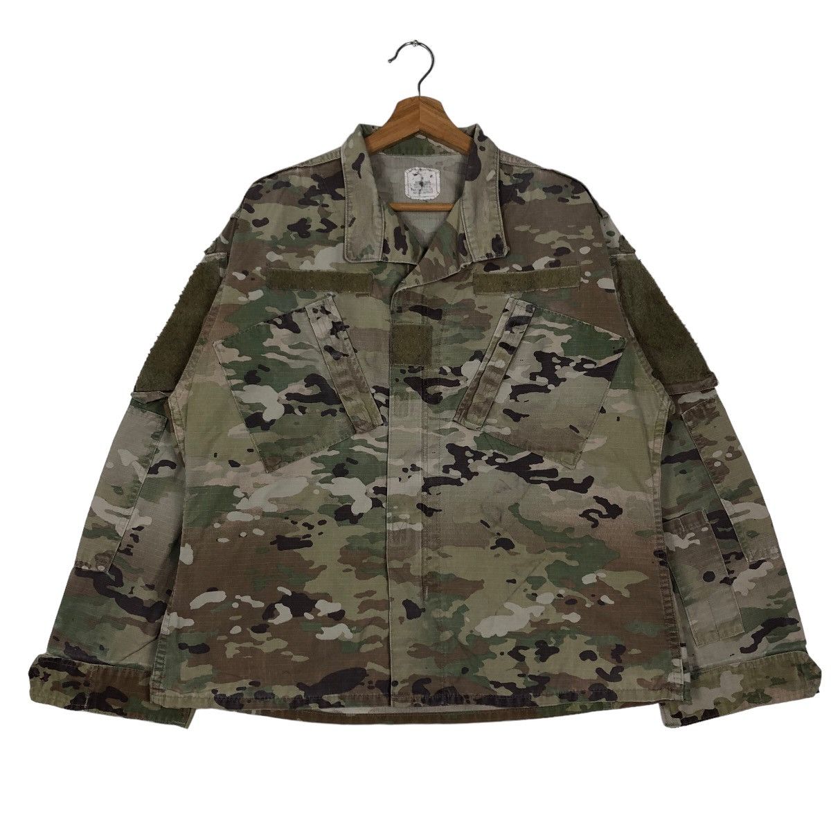 Buzz Rickson's 🔥RARE VINTAGE CHORE INSPECTOR CARGO JACKET CAMO MILITARY Size US M / EU 48-50 / 2 - 2 Thumbnail
