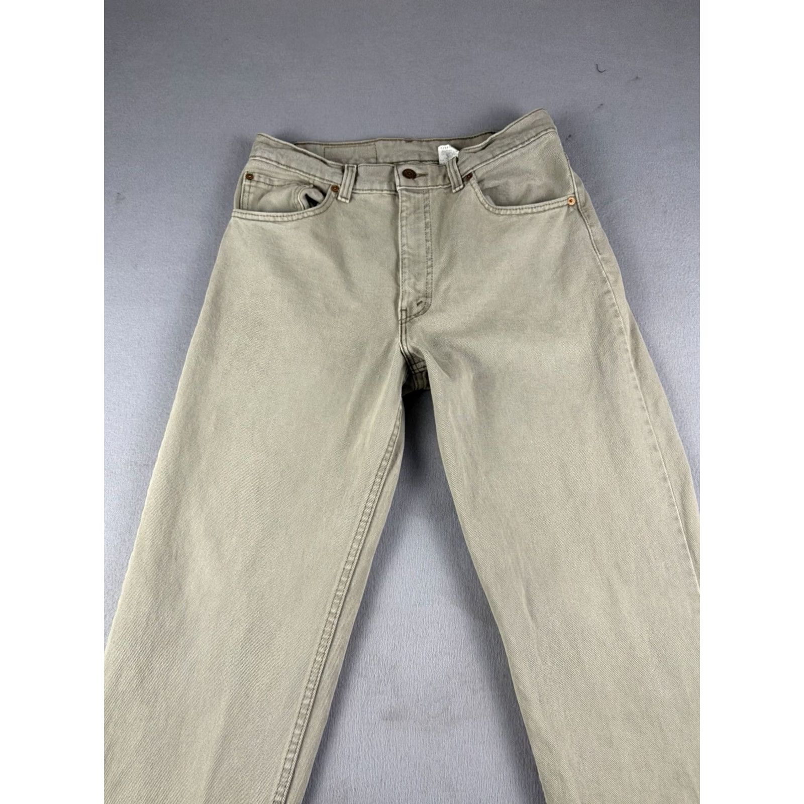 Levi's VINTAGE Levi’s 550 Jeans Men’s 33x30 Brown Tapered 90s Jeans Mens Brown 90s Size US 33 - 2 Thumbnail