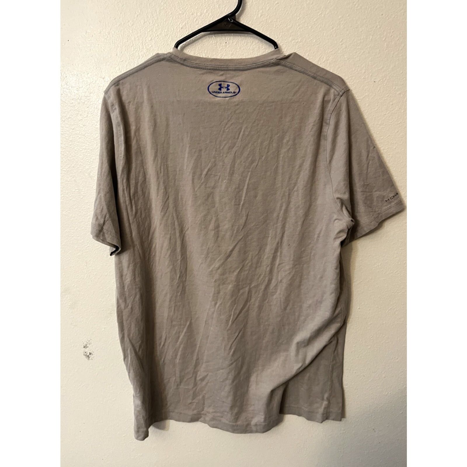 Under Armour VINTAGE Under Armour Shirt Men M Gray Crew Neck Logo Graphic Short Sleeve 2010s Mens Size US M / EU 48-50 / 2 - 3 Thumbnail