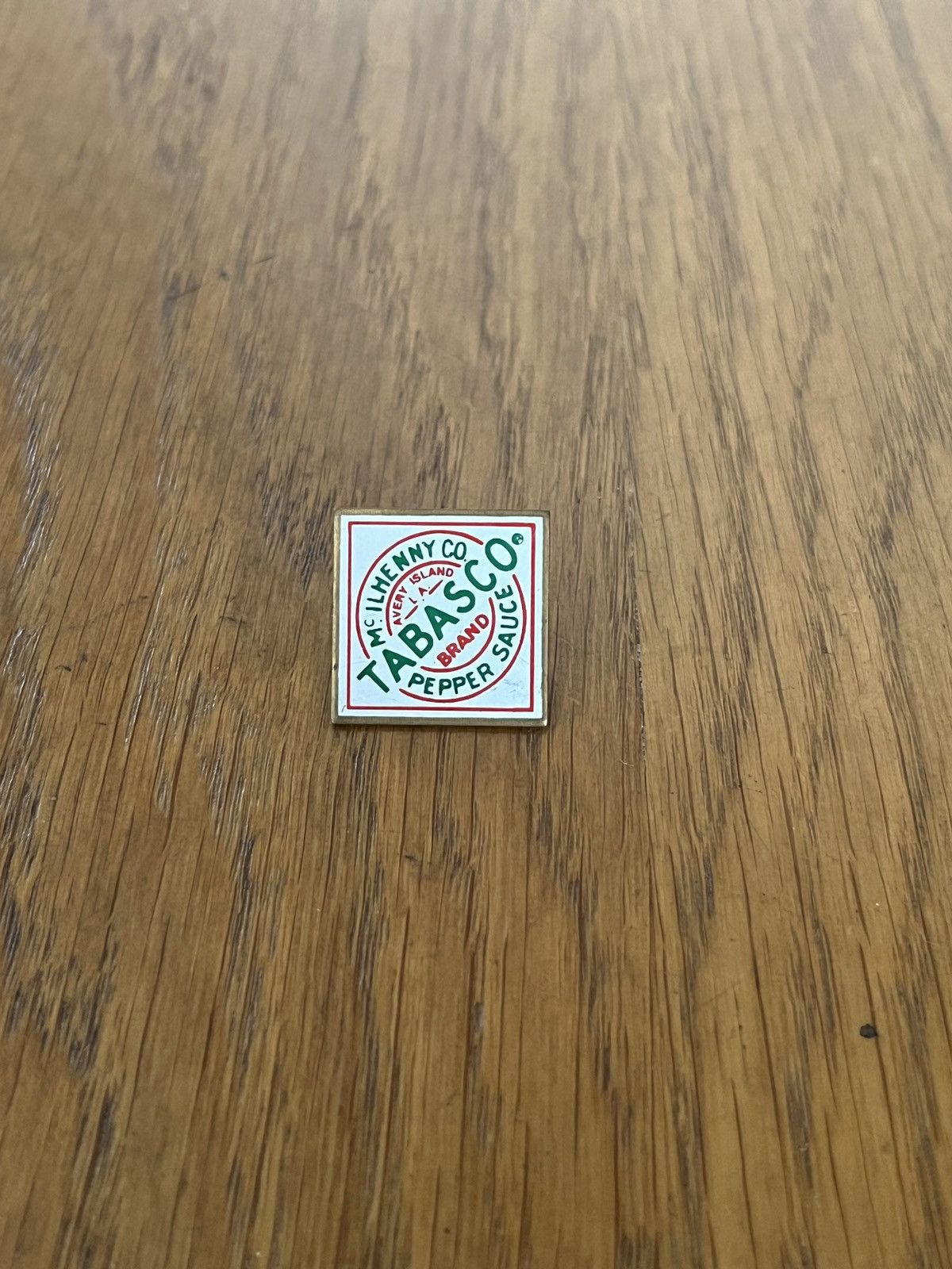 Tabasco × Vintage Tabasco Pepper Sauce logo vintage pin Size ONE SIZE - 1 Thumbnail