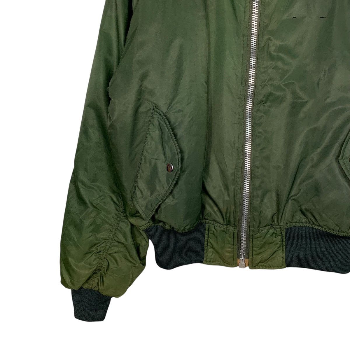 Japanese Brand F16 Fighting Falcon Misawa A.B Military Bomber Jacket Size US M / EU 48-50 / 2 - 3 Thumbnail