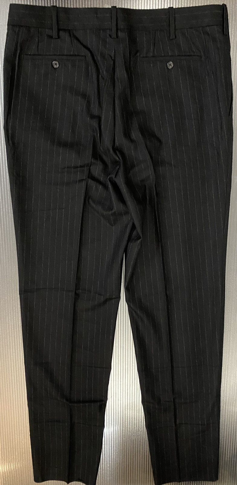 Yohji Yamamoto Yohji Yamamoto 🇮🇹 costume D’homme Nero wool felt slacks 5 NWT Size US 39 - 13 Thumbnail