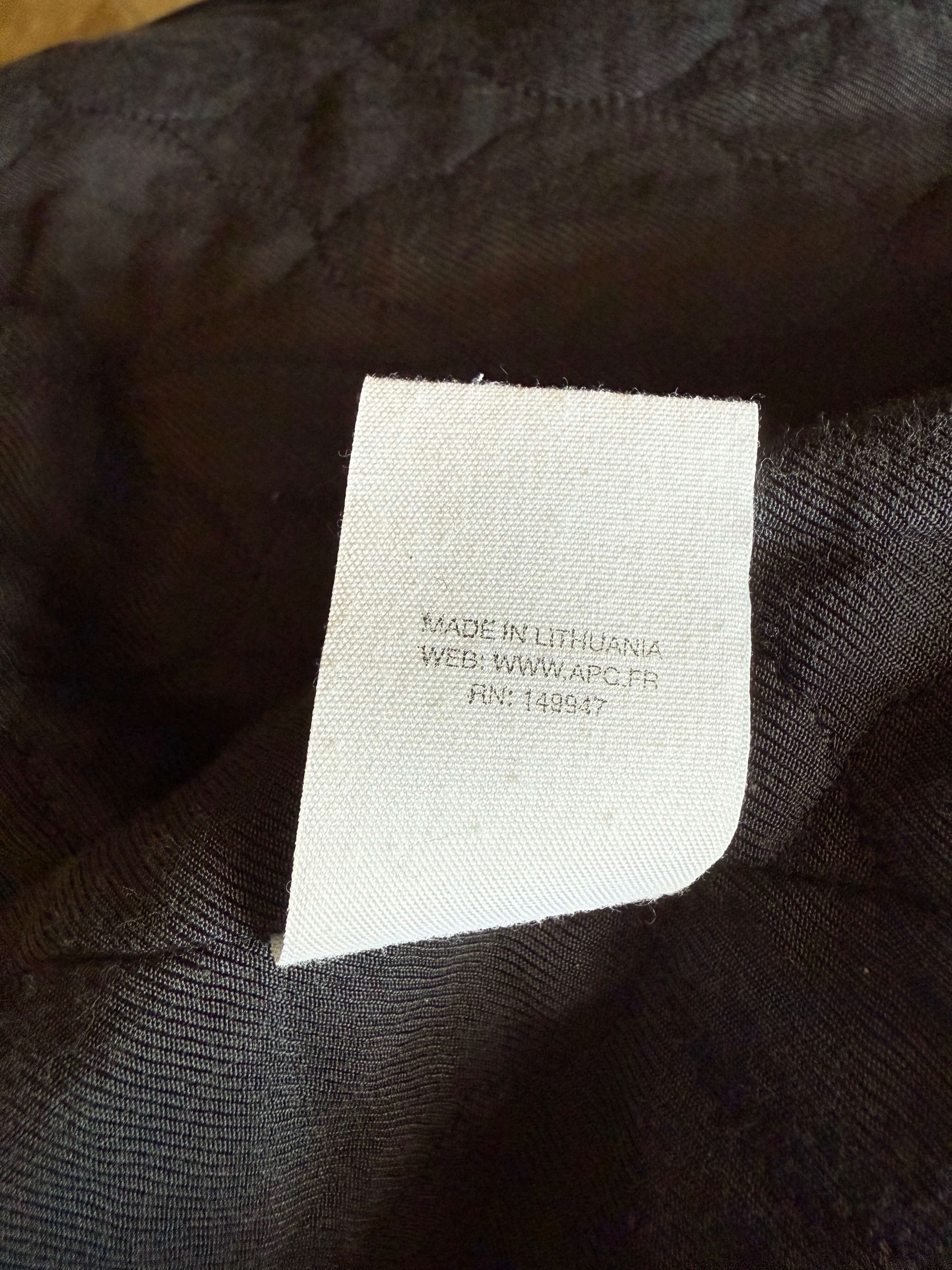 A.P.C. A.P.C. Herringbone Cotton and Wool-Blend Bomber Jacket Size US S / EU 44-46 / 1 - 5 Thumbnail