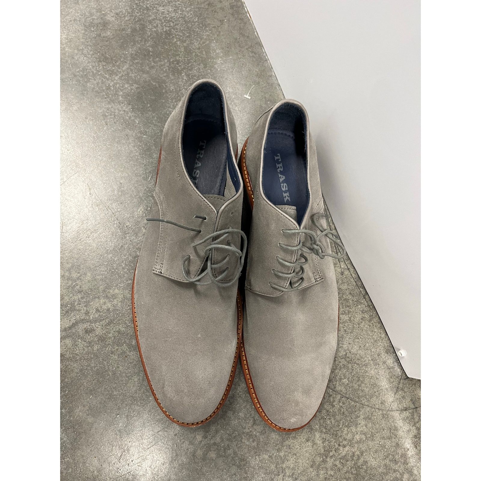 Trask TRASK Oxford gray Suede Shoes Vibram Size US 14 / EU 47 - 2 Thumbnail
