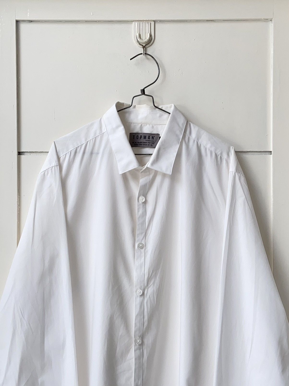Topman TOPMAN White Shirt Size US L / EU 52-54 / 3 - 2 Thumbnail