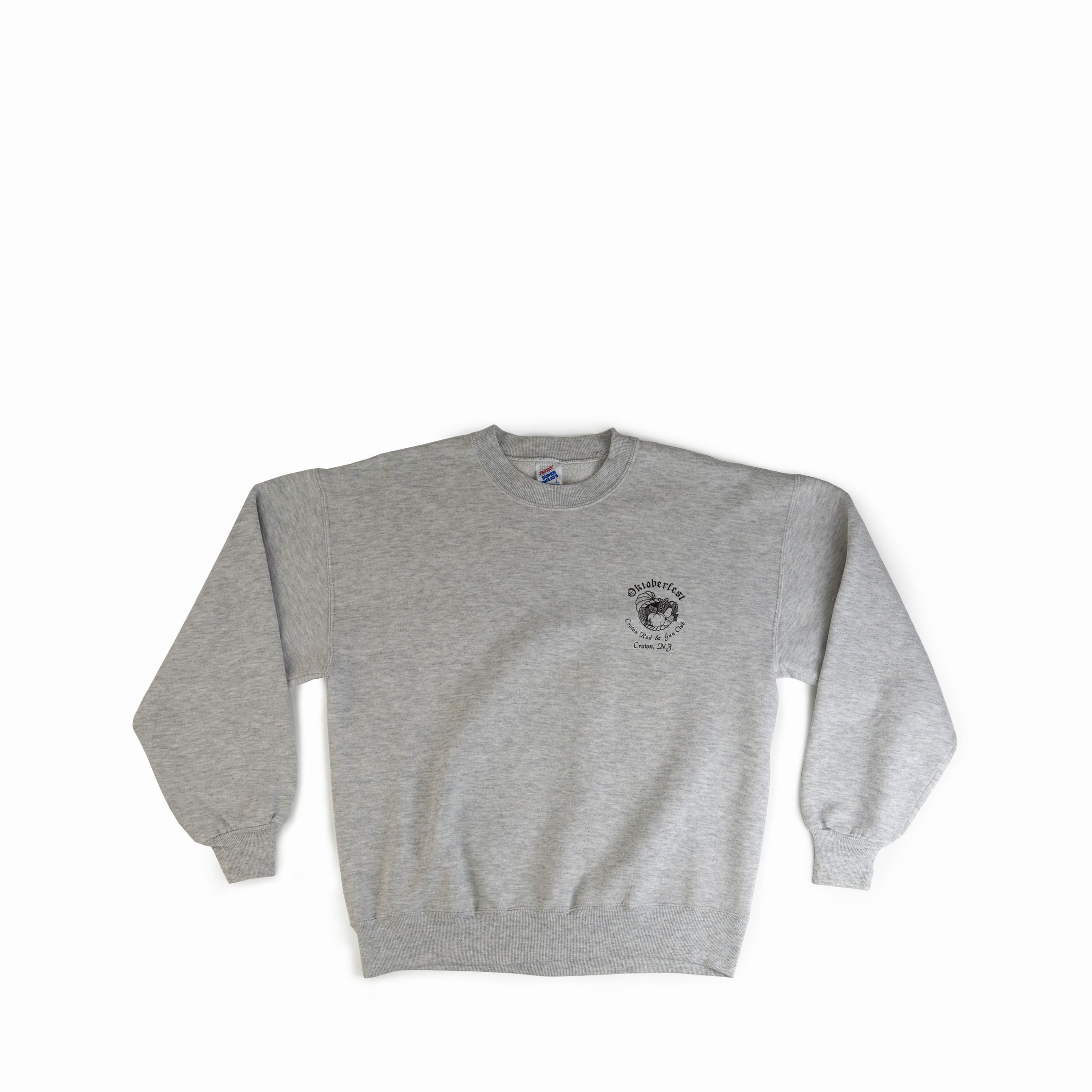 Jerzees Vintage 1990's Oktoberfest Gun Club New Jersey Crewneck Size US L / EU 52-54 / 3 - 1 Thumbnail