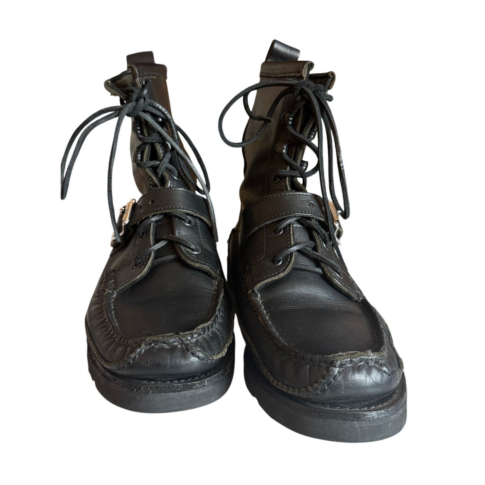 Yuketen YUKETEN Maine Guide DB Truffle Black Boots Black Size US 11 / EU 44 - 1 Thumbnail