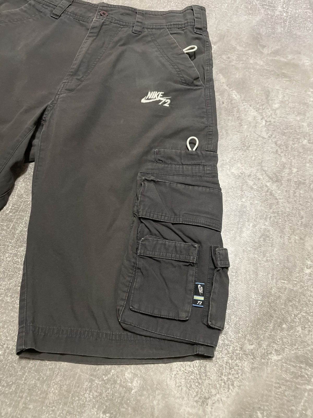 Nike × Vintage Vintage Nike 72 Y2K Cargo Shorts Size S Size US 30 / EU 46 - 4 Thumbnail