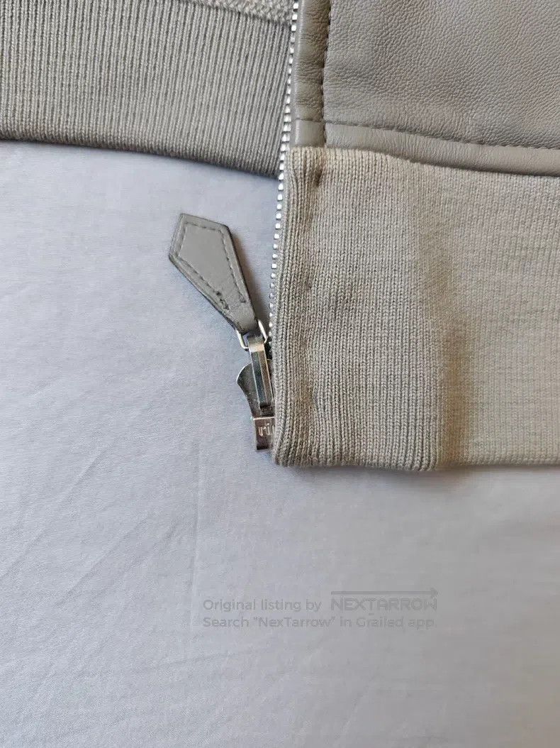 Hermes Hermes Leather jacket, 9 new, elephant grey, two-sided wea Size US M / EU 48-50 / 2 - 6 Thumbnail