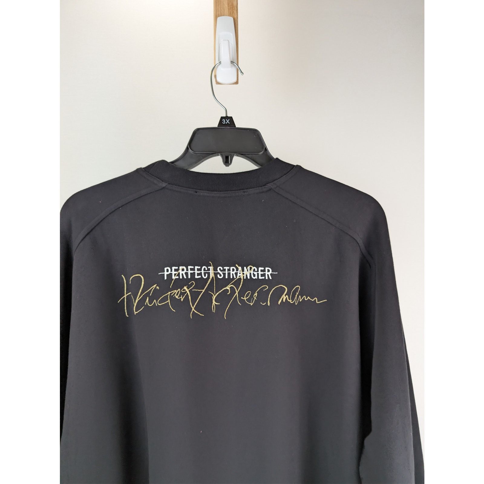 Haider Ackermann o1rshd1 Embroidered Sweater Perth in Black Size US XXL / EU 58 / 5 - 16 Thumbnail