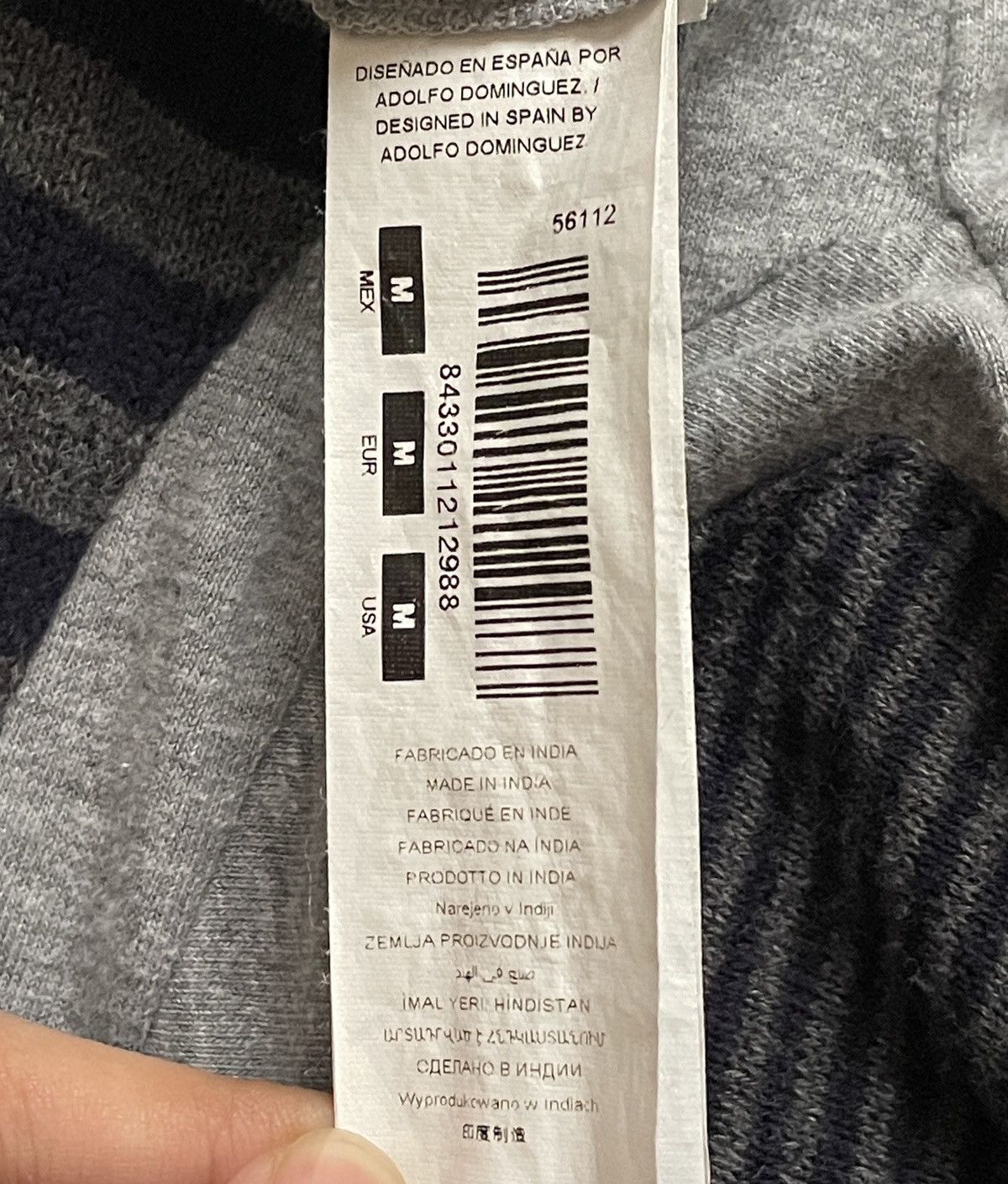 Adolfo Dominguez × Vintage Vintage Brand Adolfo Domincuez Sweatshirt 2000s Size US M / EU 48-50 / 2 - 11 Thumbnail