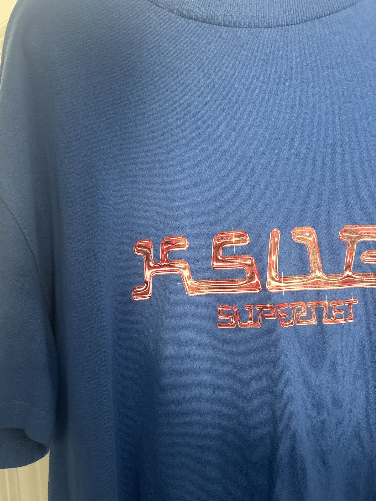 Ksubi Ksubi Supernet Cobalt Tee Size US M / EU 48-50 / 2 - 1 Thumbnail