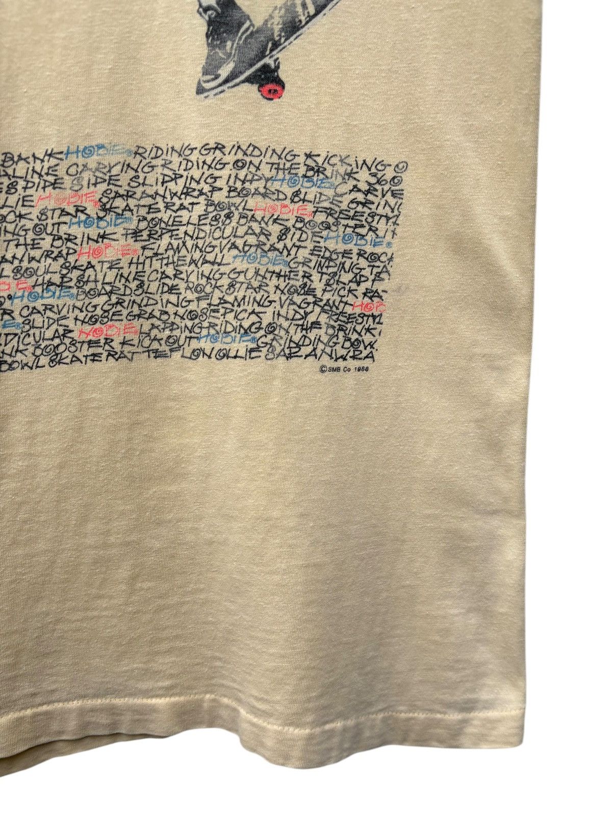 Vintage Rare Vintage 80s Hobie Surf Skates Tee Size US S / EU 44-46 / 1 - 13 Thumbnail