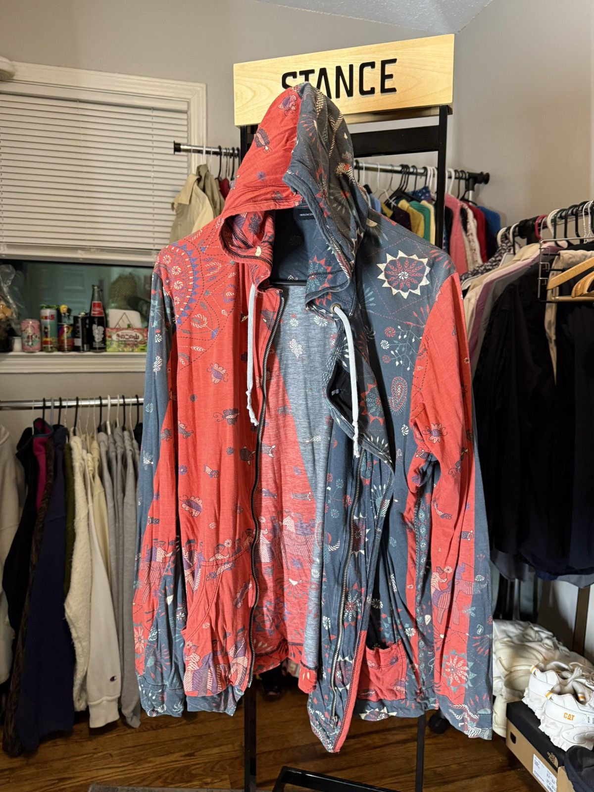Alexandre Herchcovitch Bandana Hooded Long-Sleeve Shirt Size US M / EU 48-50 / 2 - 1 Thumbnail