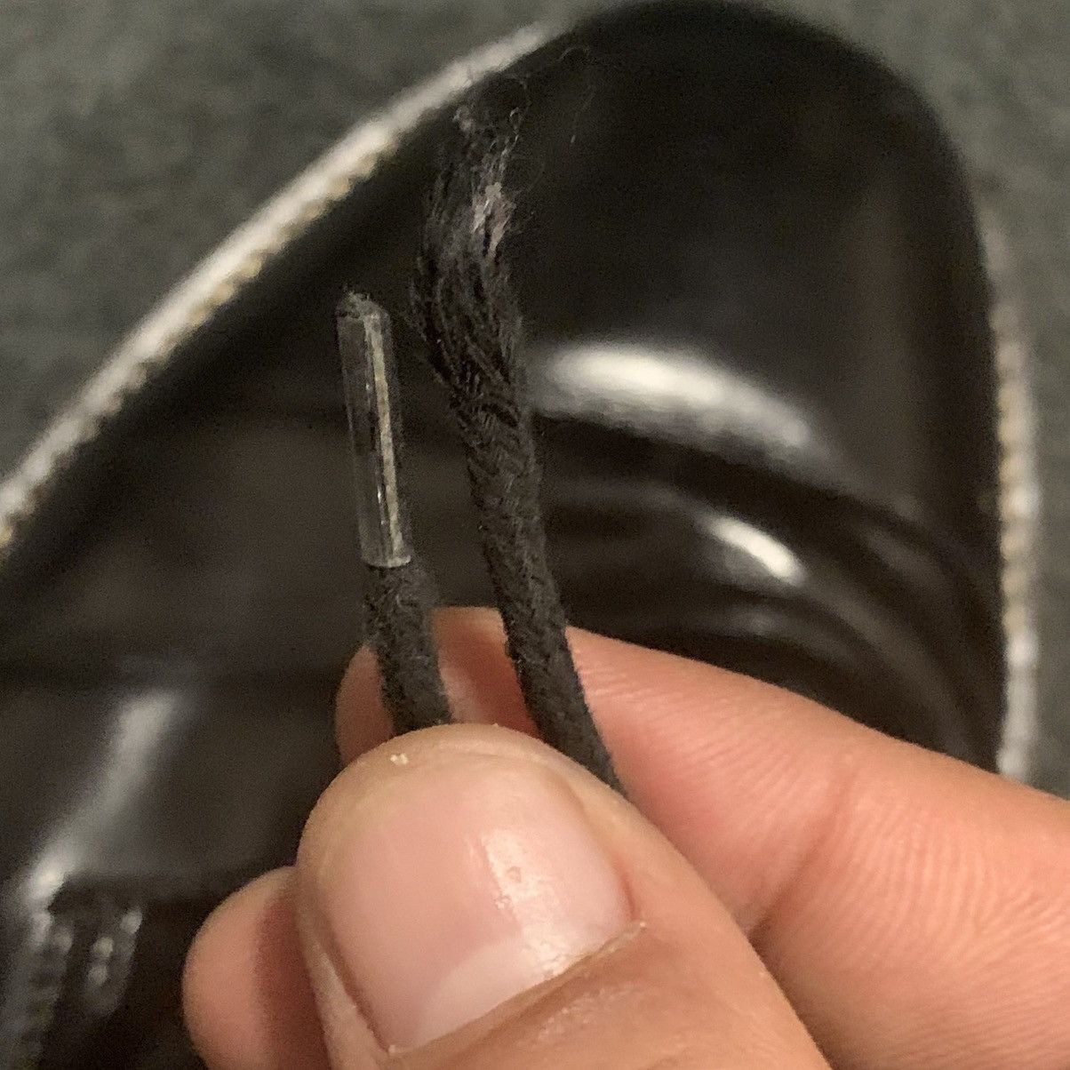 Alexander McQueen ALEXANDER MCQUEEN BLACK DERBY SHOES Size US 12 / EU 45 - 13 Thumbnail