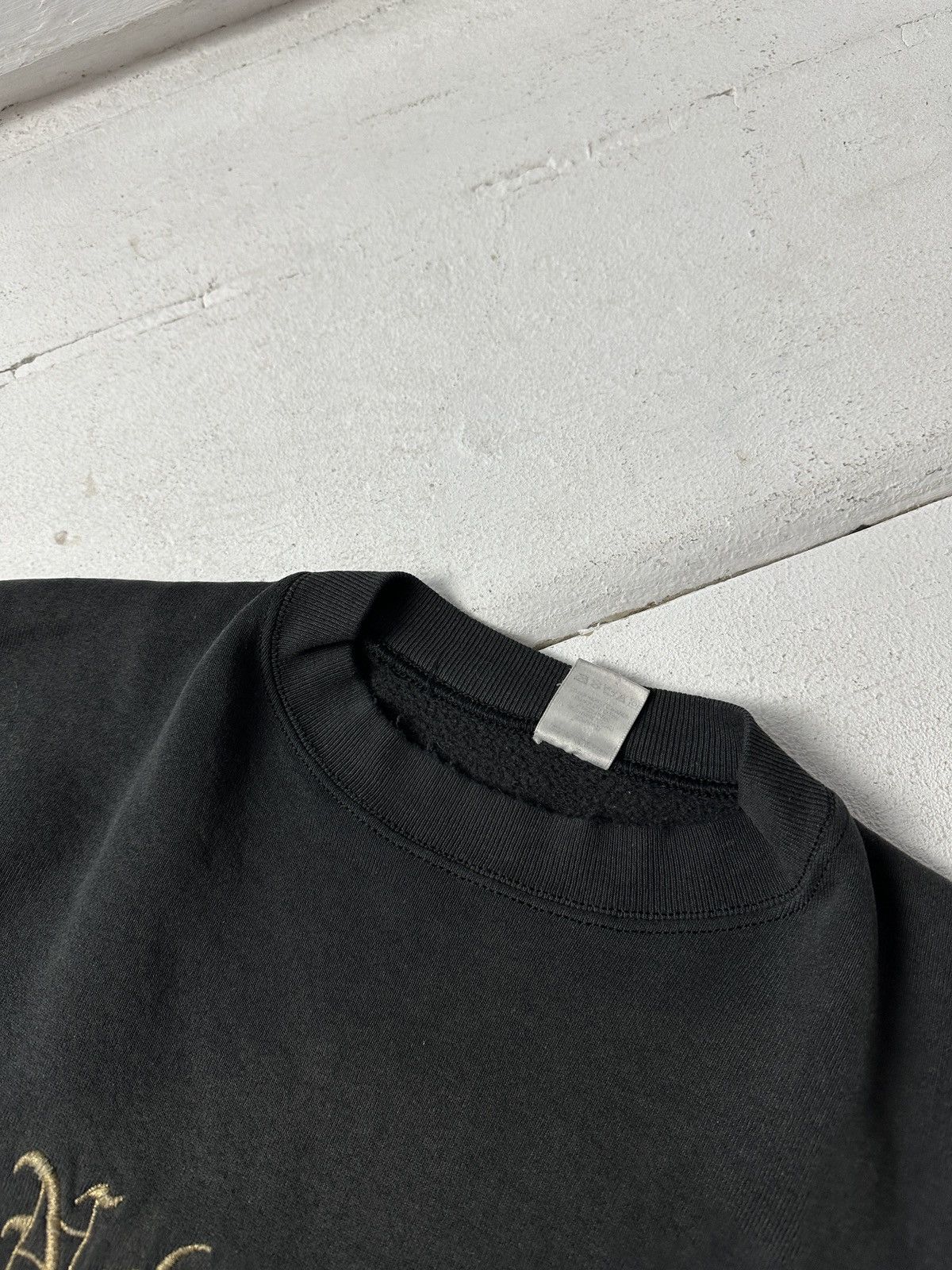 Vintage 🚨 RARE VNTG NEW YORK FADED DISTRESSED USA RARE SWEATSHIRT Size US XL / EU 56 / 4 - 7 Thumbnail