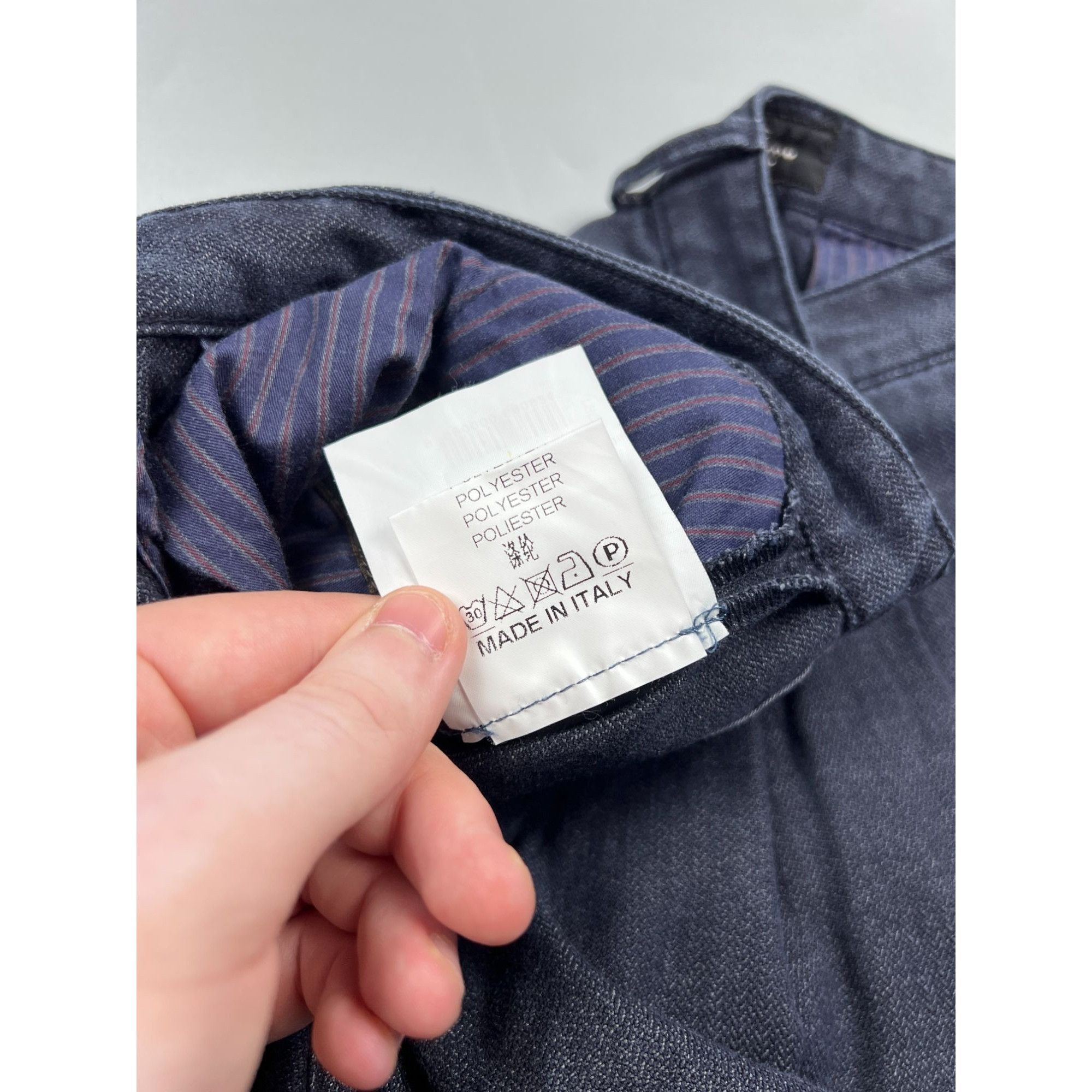 Corneliani Corneliani Collection Pleated Front Denim Jeans (Y0800) Size US 34 / EU 50 - 11 Thumbnail