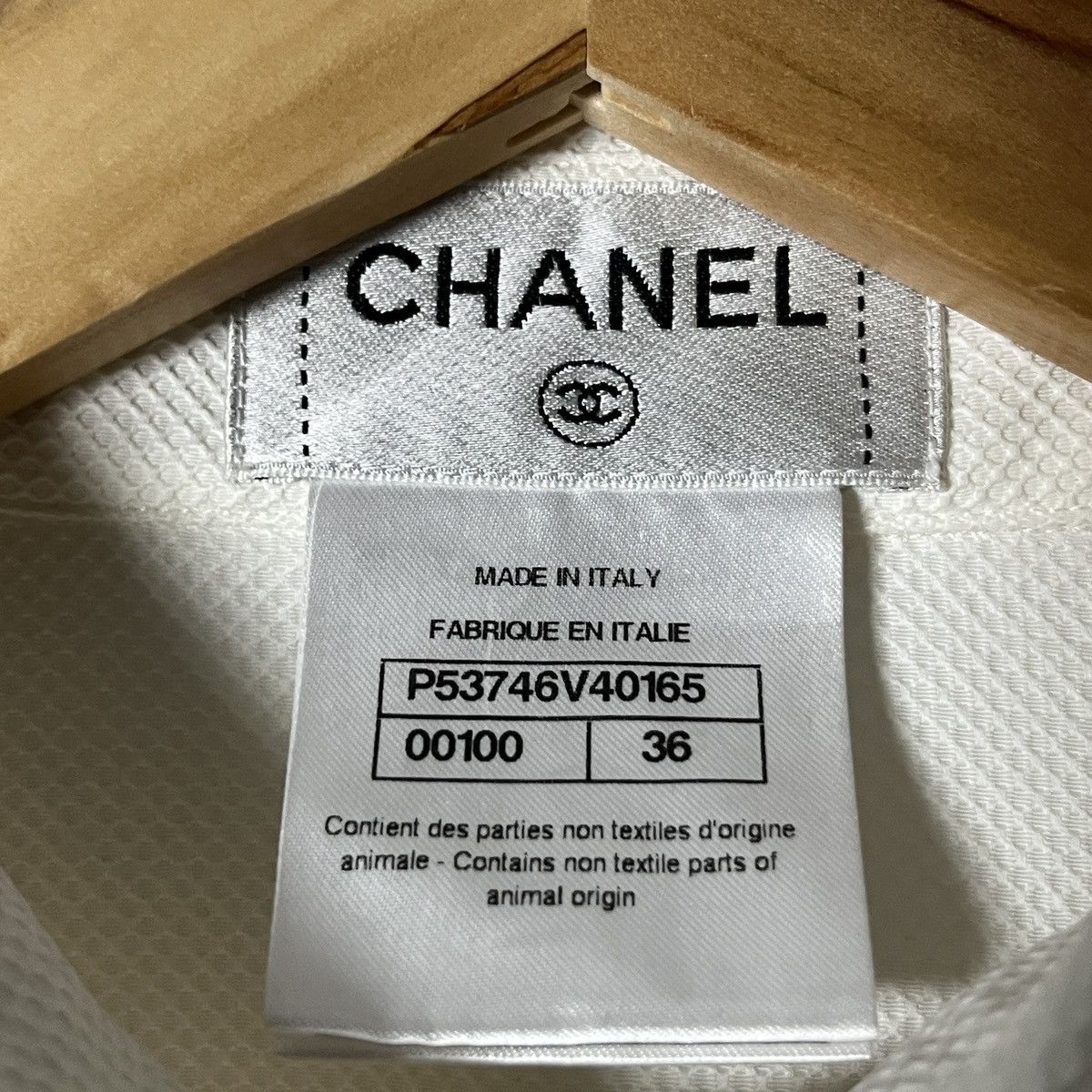 Chanel Chanel Cruise 2016 White Jacquard Shirt Size US M / EU 48-50 / 2 - 5 Thumbnail