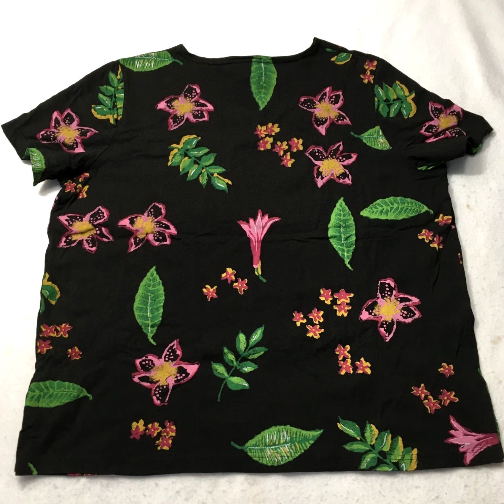 Vintage Vintage Copa Cabana Shirt Top Ladies Size 2x nature Print USA pants available Size XXL / US 16-18 / IT 52-54 - 7 Thumbnail