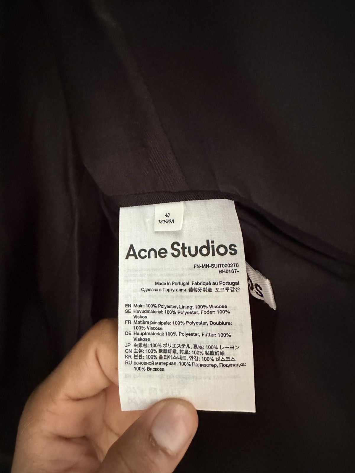 Acne Studios Oversized Acne Studios Blazer 48 Size 42R - 5 Thumbnail