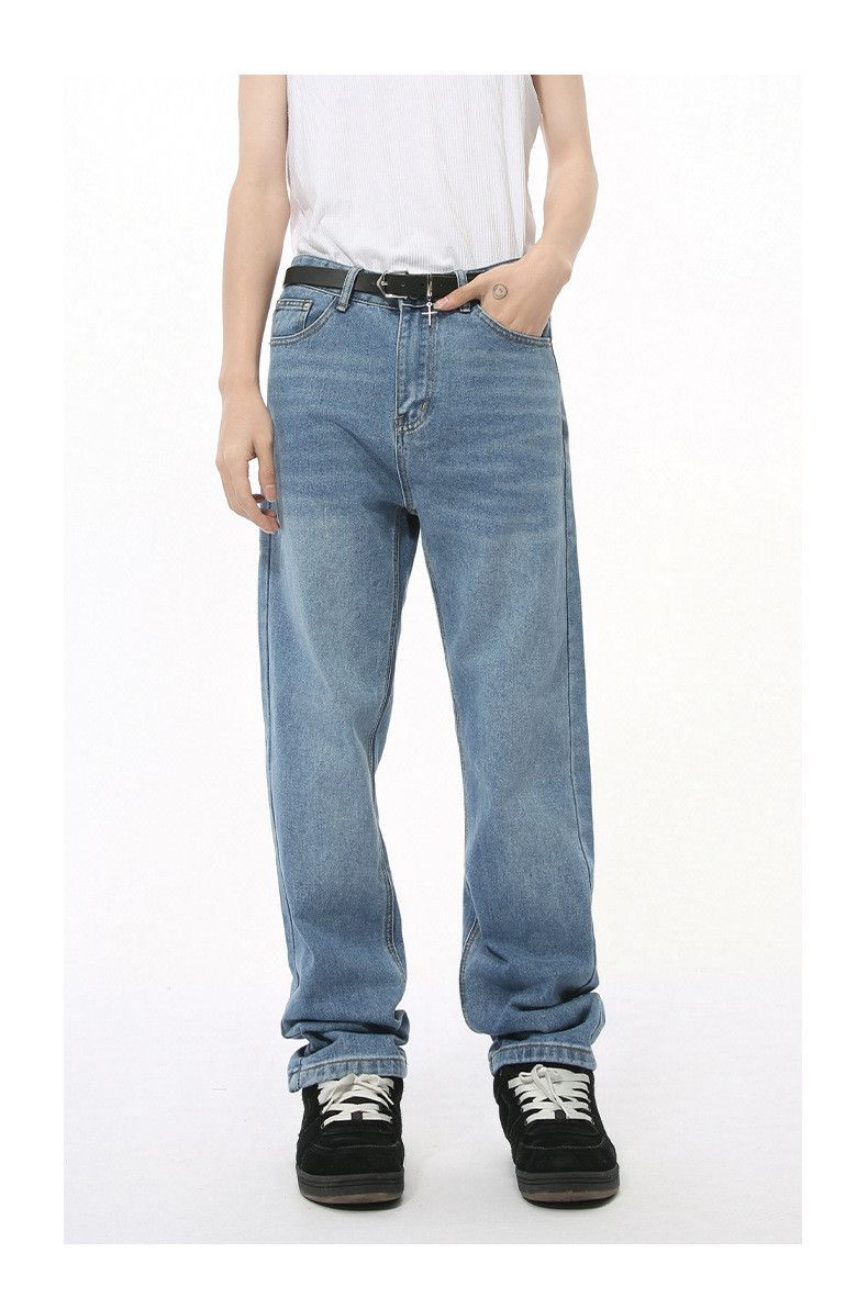 Japanese Brand × Jean Classic retro casual all-match slim jeans Size US 32 / EU 48 - 3 Thumbnail