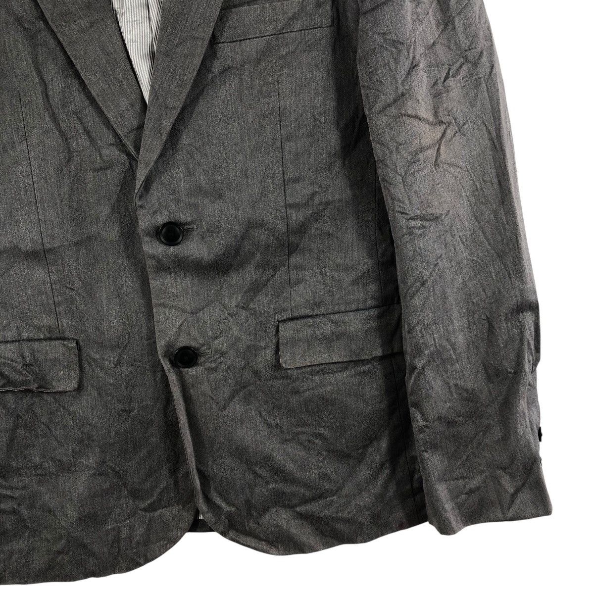 United Arrows UNITED ARROWS Beauty & Youth Stripes Pea Coat Blazer Size 40R - 6 Thumbnail