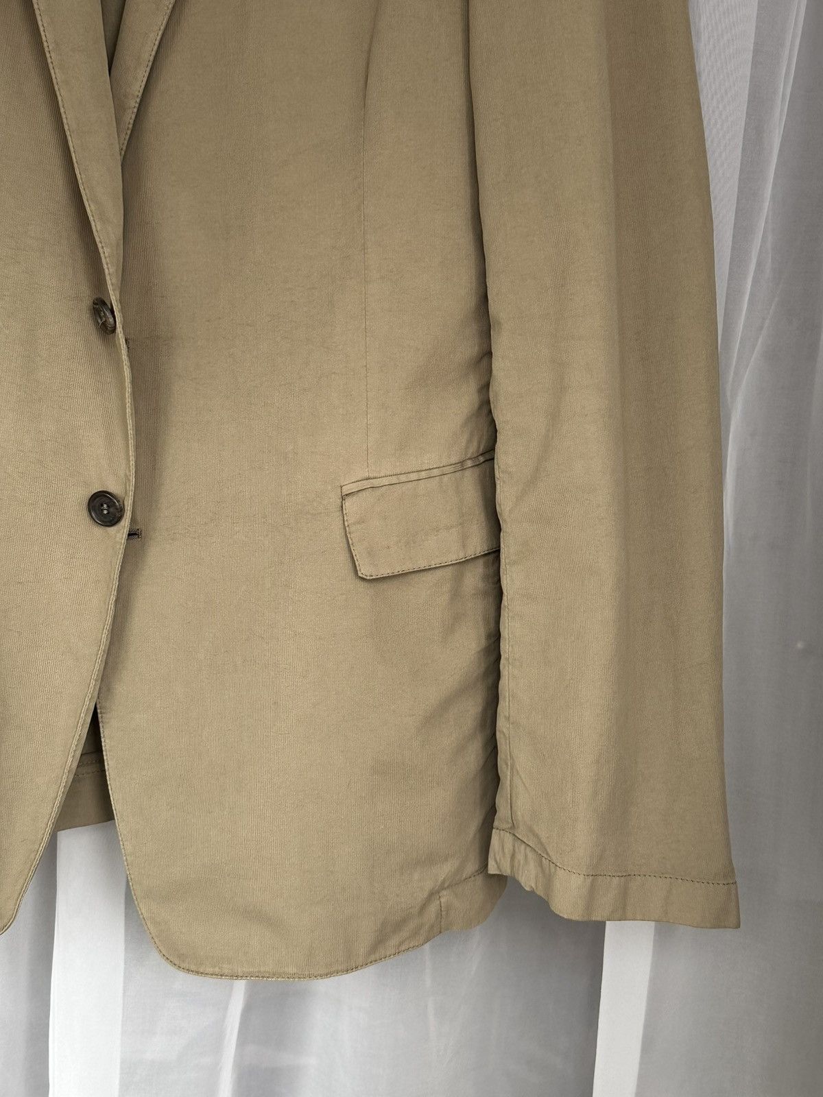 Prada PRADA FW 2006 Padded Shoulders Cotton Jacket Blazer Vintage Size US M / EU 48-50 / 2 - 6 Thumbnail