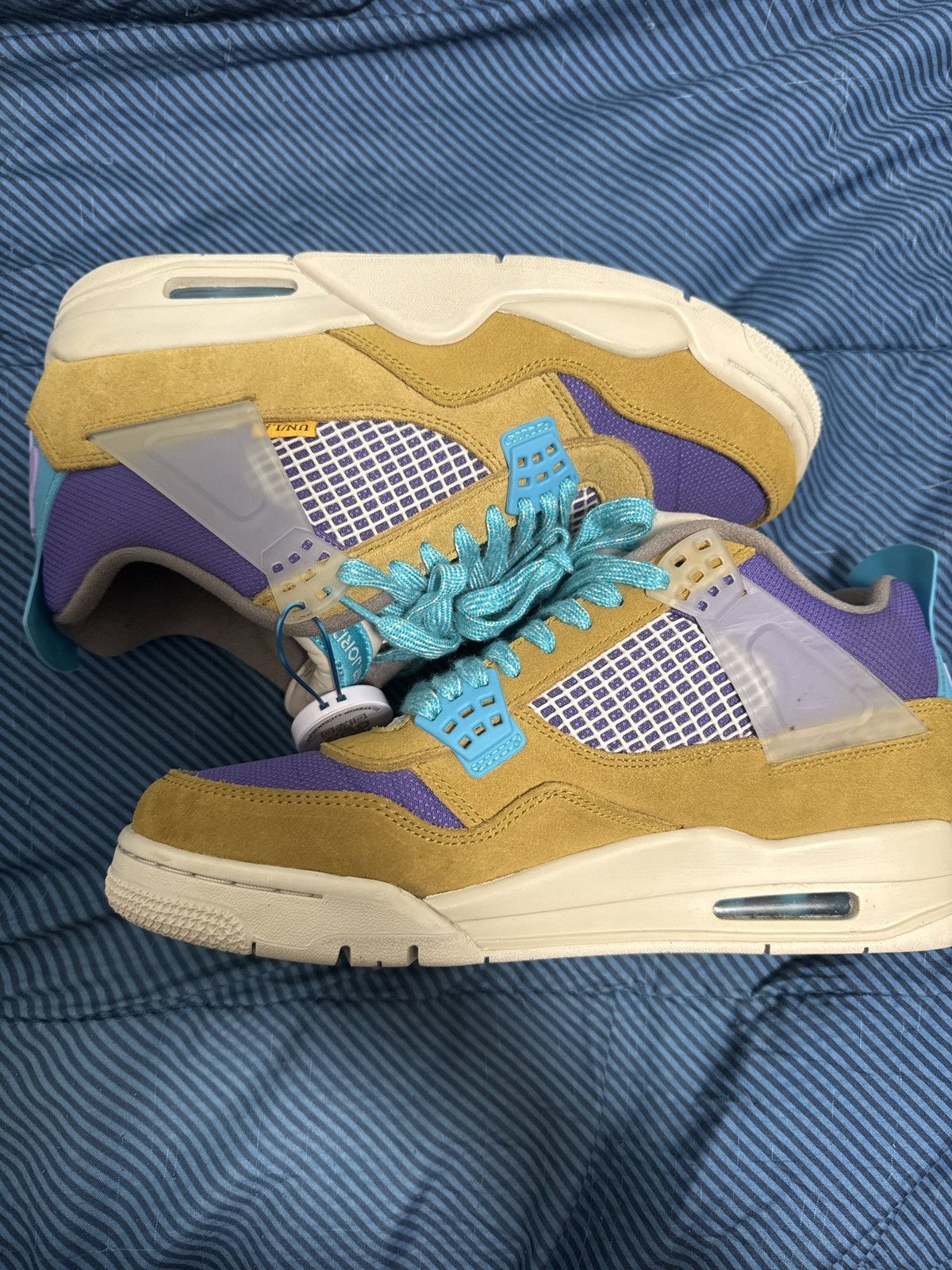 Jordan Brand Jordan 4 union dessert moss Size US 8.5 / EU 41-42 - 1 Thumbnail