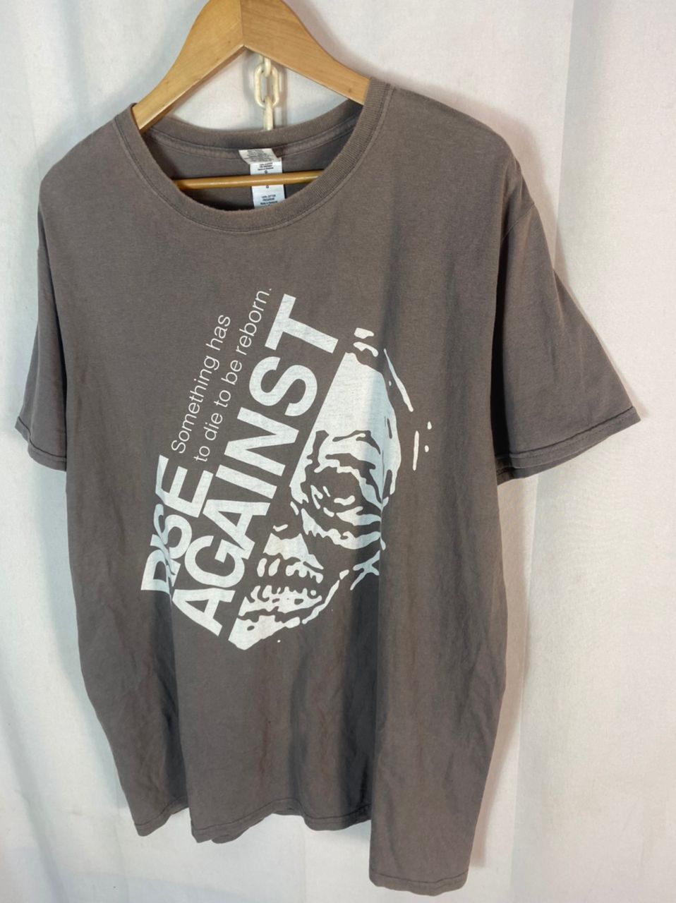 Band Tees × Gildan Rise against printed tshirt by gildan Size US L / EU 52-54 / 3 - 4 Thumbnail