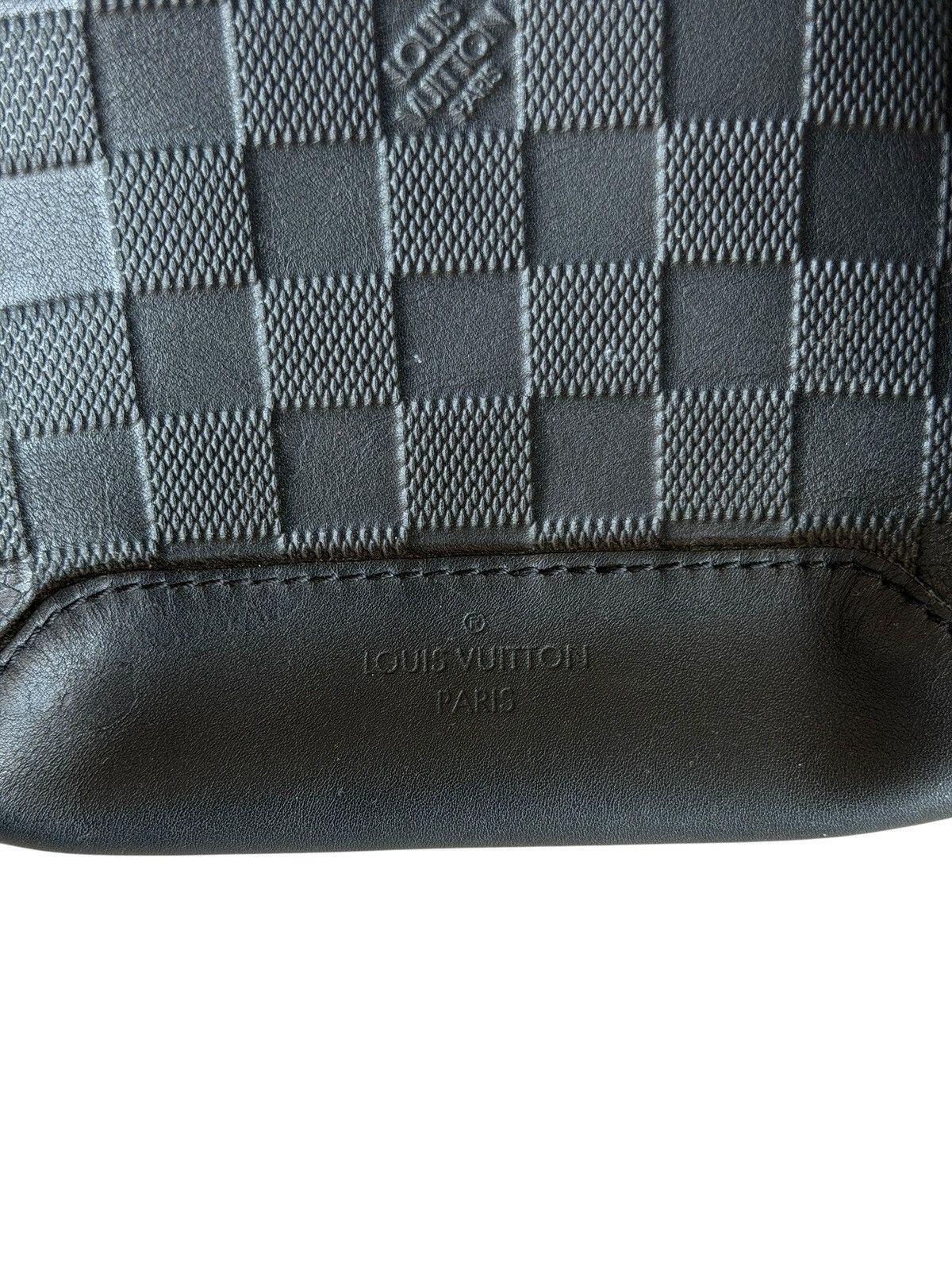 Louis Vuitton Louis Vuitton Damier Infini Black Leather Avenue Sling Bag Size ONE SIZE - 14 Thumbnail