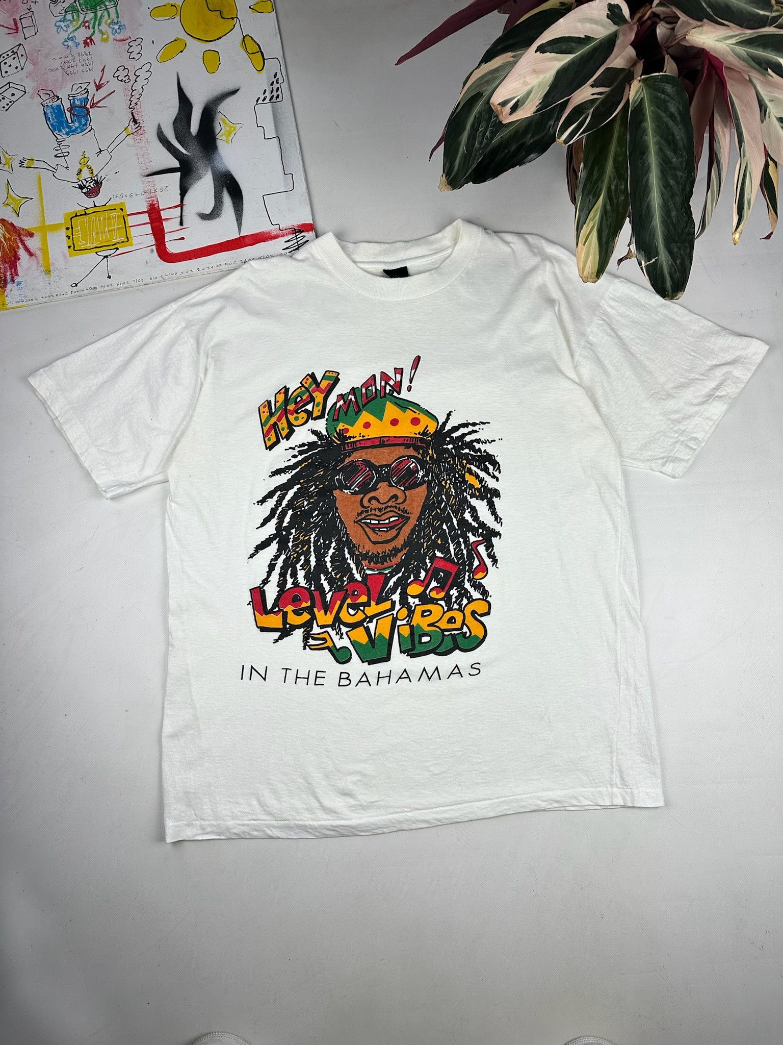 Bob Marley Vintage 90s Weed Rasta Tee Smoke Cannabis styssy style Size US XL / EU 56 / 4 - 5 Thumbnail