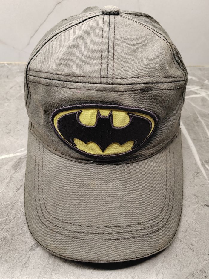 Japanese Brand Vintage Batman Cap Hat Size ONE SIZE - 2 Thumbnail