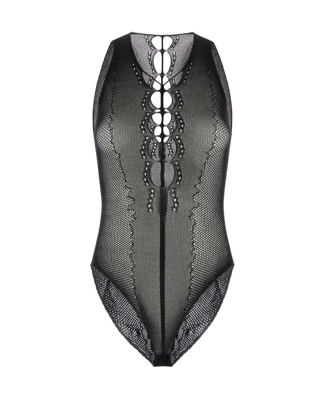 Saint Laurent Paris o1y0126 Bodysuit in Black Size S / US 4 / IT 40 - 1 Thumbnail
