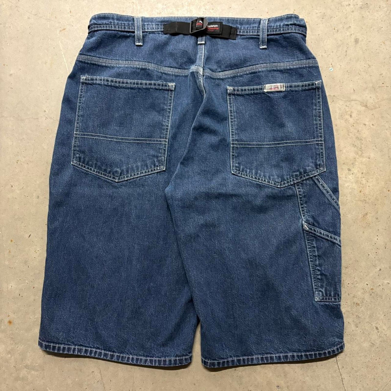 Crazy Vintage Y2K Polo Jeans Co Denim Baggy Carpenter Jorts