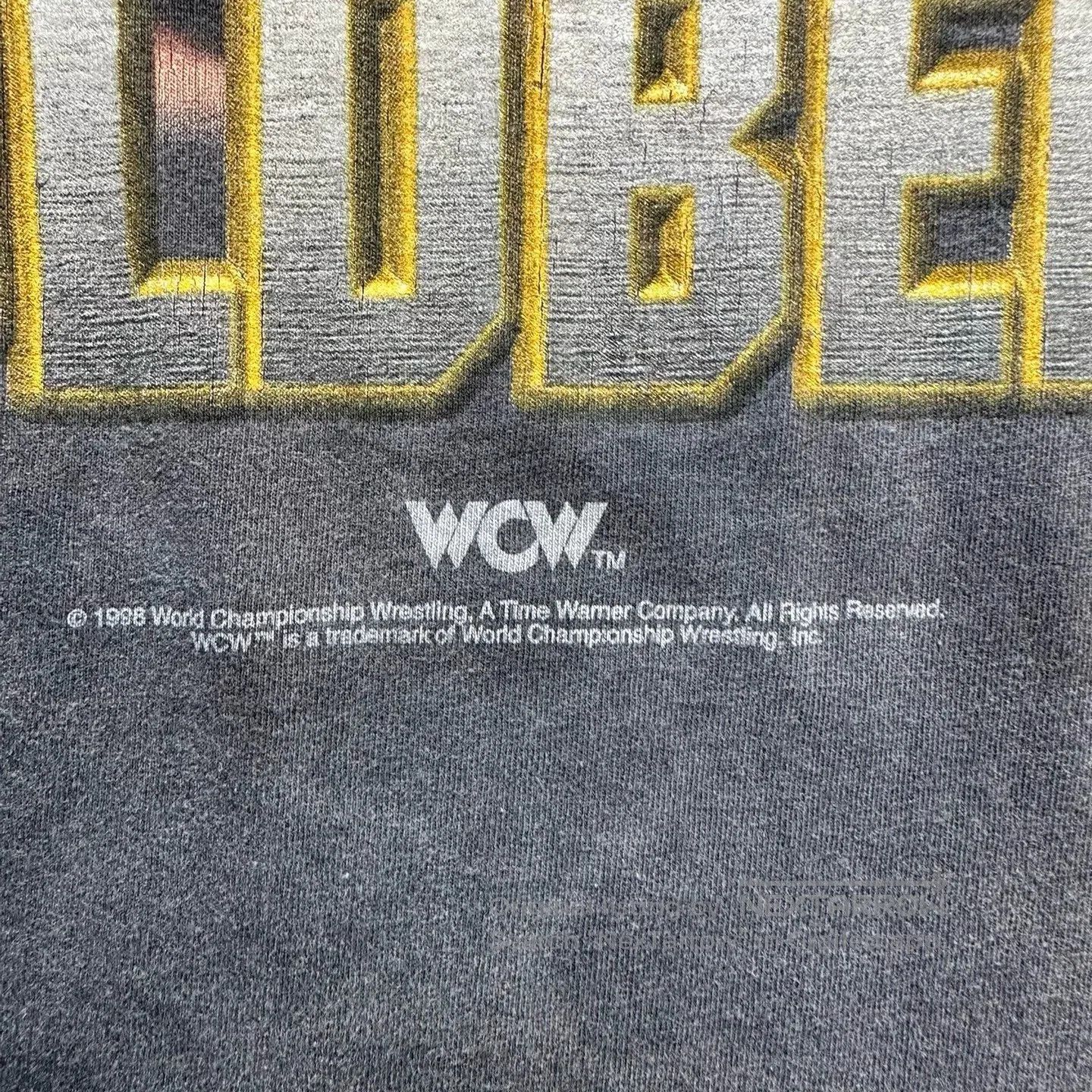 Vintage Vintage 1998 WWE Goldberg Faded Tee. Size US M / EU 48-50 / 2 - 3 Thumbnail