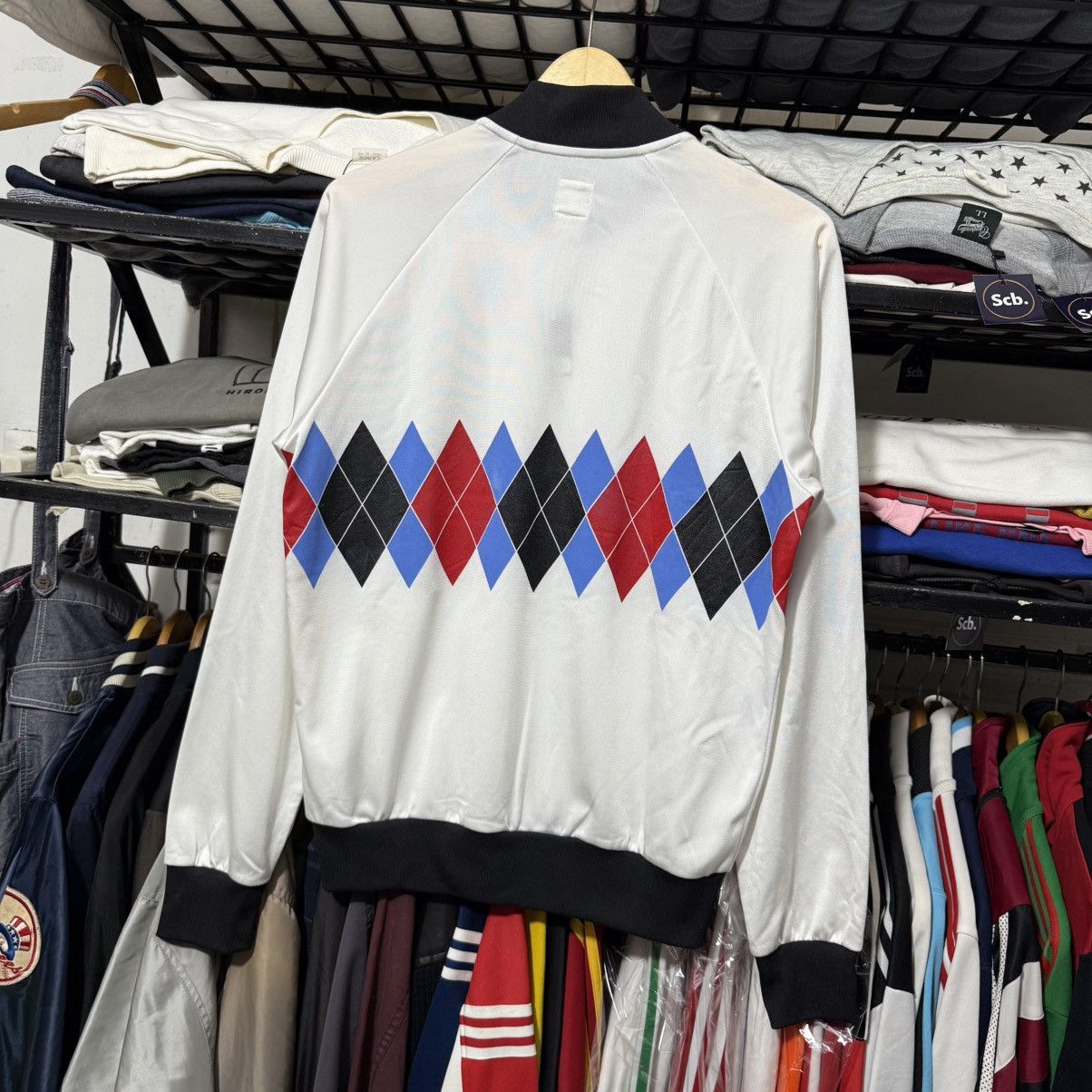 Adidas Vintage adidas ivan landl argyle track top Size US M / EU 48-50 / 2 - 15 Thumbnail