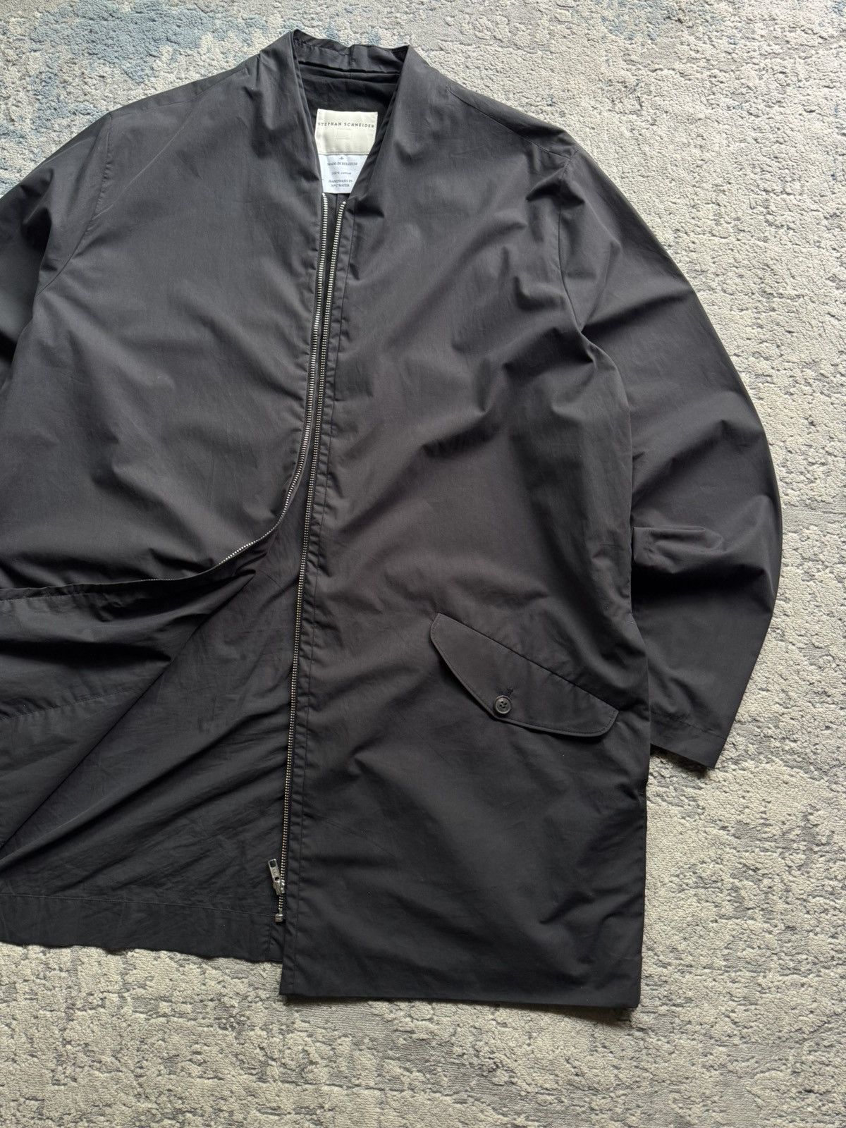 Stephan Schneider Stephan Schneider Long Cotton Jacket Size 6 Made in Belgium Size US L / EU 52-54 / 3 - 3 Thumbnail