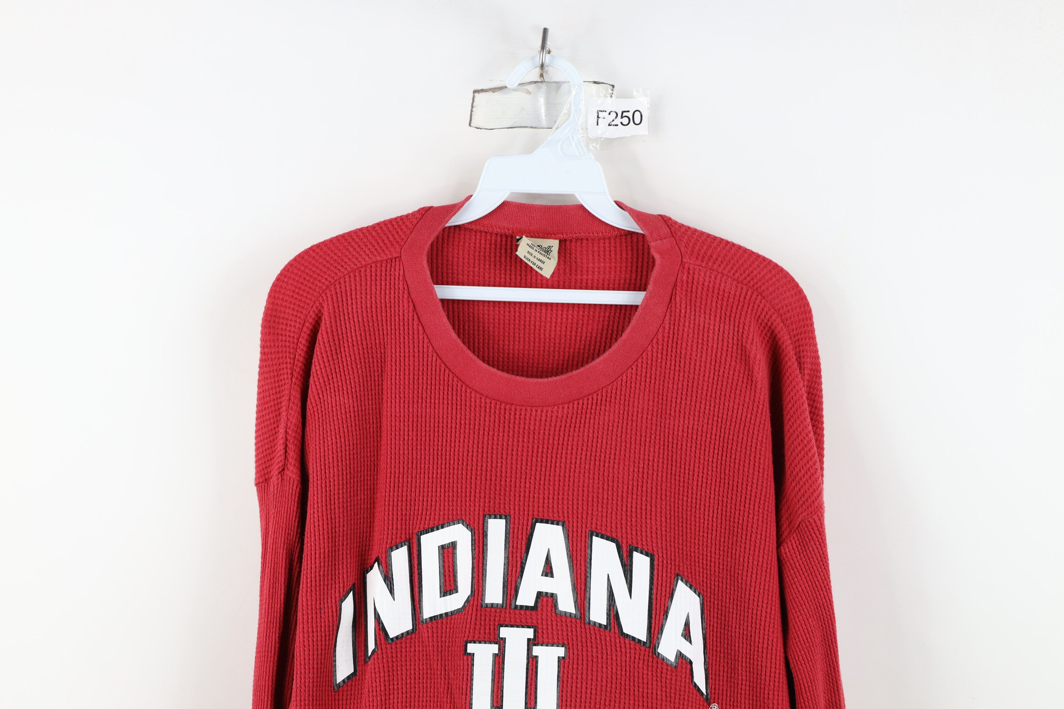 Vintage Vintage 90s Y2K Thermal Waffle Knit Long Sleeve T-Shirt Size US XL / EU 56 / 4 - 2 Thumbnail