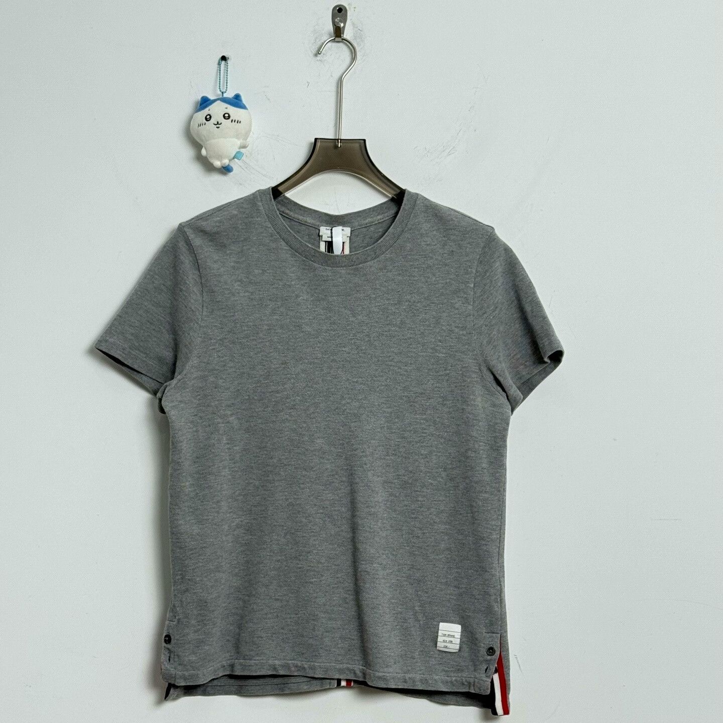 Thom Browne Thom Browne Logo Short Sleeve T-Shirt Size US S / EU 44-46 / 1 - 1 Thumbnail