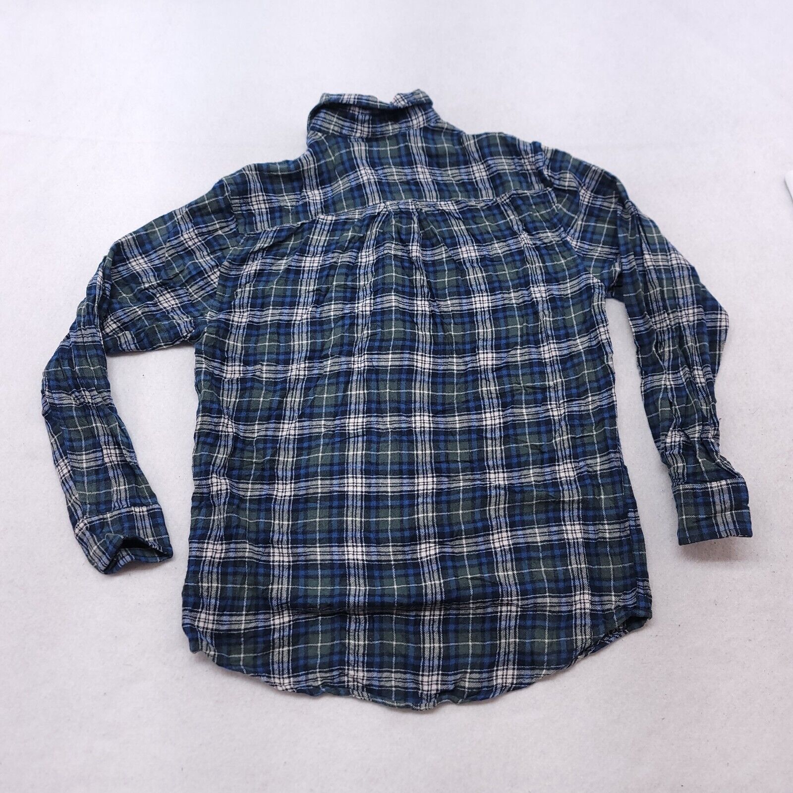 Croft & Barrow Croft & Barrow Tartan Flannel Shirt Mens Size Small S Blue Size US S / EU 44-46 / 1 - 10 Thumbnail