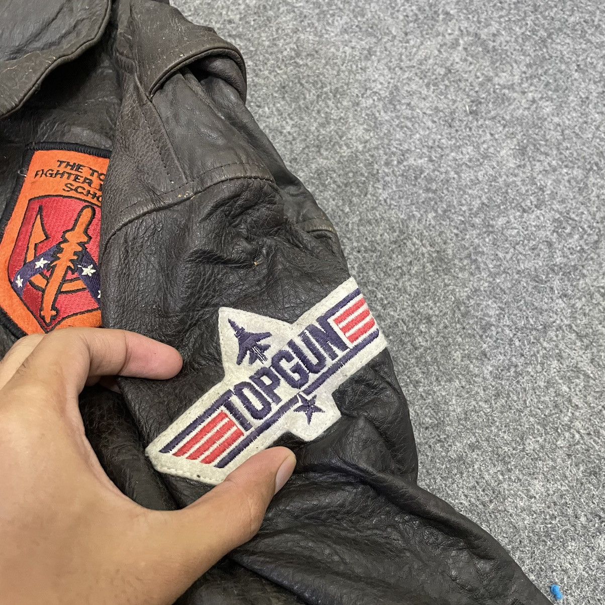 Vintage 1994 Top Gun G-1 Flight Jacket Paramount Pictures Very Rare Size US L / EU 52-54 / 3 - 9 Thumbnail