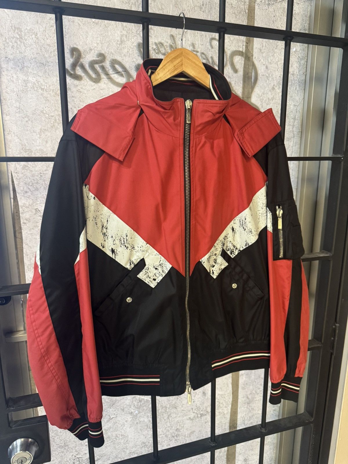 Dior Dior Homme Contrast Hooded Track Ski Jacket 2017 Runway Size US M / EU 48-50 / 2 - 7 Thumbnail
