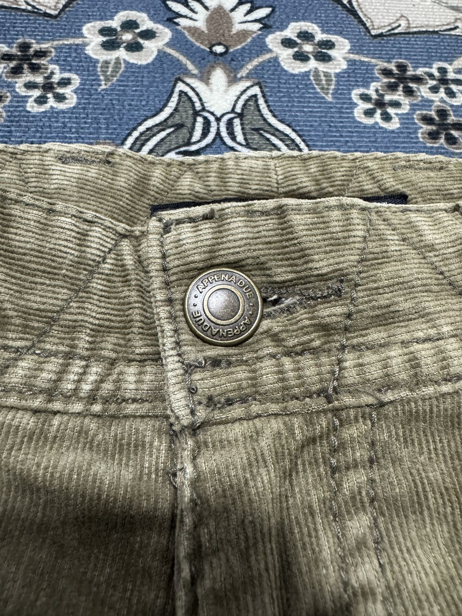 Beauty Beast × If Six Was Nine × Japanese Brand Japanese Brand Appena Due Corduroy Tactical Cargo Pants Size US 30 / EU 46 - 5 Thumbnail